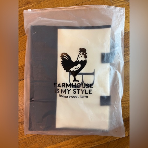 Farmhouse is my Style/ Home Sweet Farm Initials Canvas Tote Bag “B” New - Picture 5 of 5